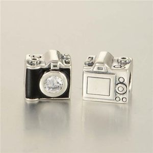 Dijes de joyería para cámara, cuentas originales de plata de ley S925, aptos para pulseras de estilo europeo LW590H7217F