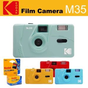 Camera Kodak M35 M38 Filmcamera 35 mm Retro handmatige filmcamera Camera Nondisposable Film Machine met Flash -functie Instax