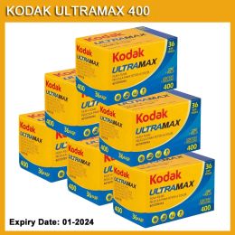 Appareil photo Kodak Ultramax 400 Nouvelle imprimerie couleur 13536 Film 35 mm 36 Expositions 1/2/3/5/6 Roll Kodak Film Photo Paper pour M35 / M38