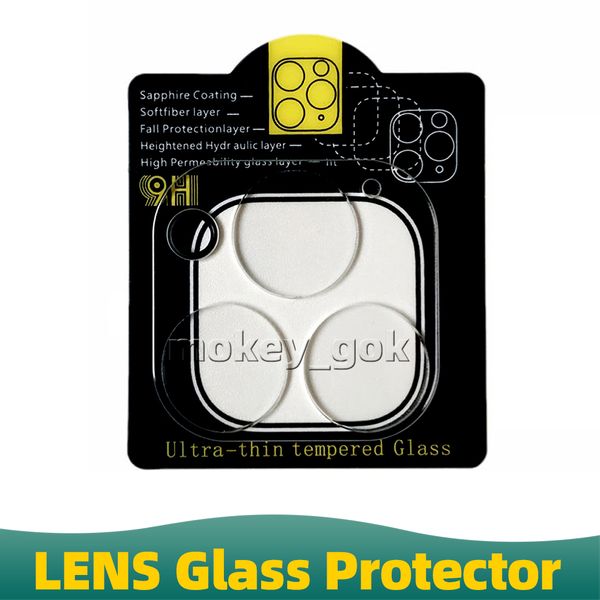 Lente de la cámara para iPhone 13 Protector de vidrio templado Real 3D Protector de pantalla Lente para iPhone13 12 Pro Max 14 Plus