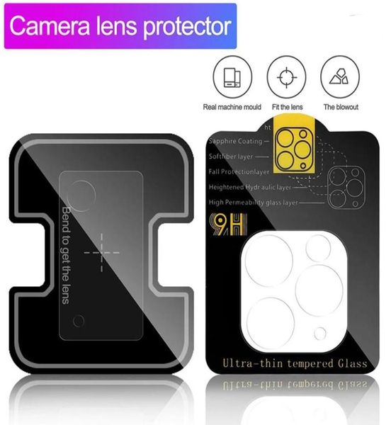 Protecteur d'objectif de caméra pour iPhone 14 13 12 Pro Max, Film transparent entièrement incurvé en verre trempé pour Samsung S22 Ultra A52 A33 5G, sans emballage5179639