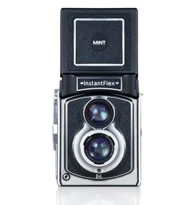 Camera Mint TL70 Plus Twinlens Instant Camera Gebruik Fujifilm Instax + gratis vierkante film