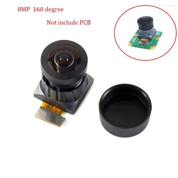 Módulo de cámara para placa Raspberry Pi V2 160 grados FoV. Sensor IMX219 de 8 megapíxeles, 3280, 2464 píxeles, sin PCB