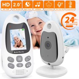 Caméra Nouveau 2,0 pouces Video sans fil Baby Monitor Vision Night Vision Caméra Interphone Interphone Temperature Survering Babysitter Nanny Babyphone