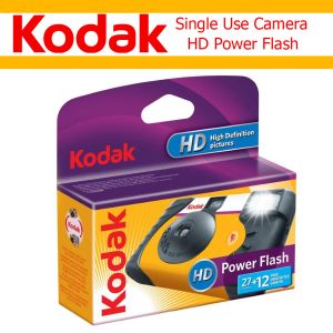 Camera Origineel 39 foto's Kodak HD Power Flash single gebruik wegwerp filmcamera 27 Blootstellingsfoto's ISO800 Handmatige flitser