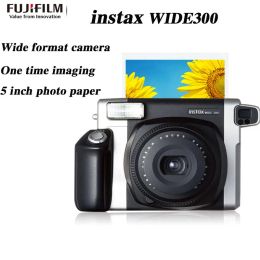 Appareil photo original fujifilm instax large 300 caméra instantanée noir 5 pouces de papier photo blanc plame photo caméra photo