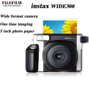 Camera Originele Fujifilm Instax Wide 300 Instant Camera Black 5 inch Fotopapier Witrand Film Camera Fotocamera