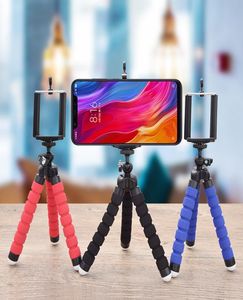 Trépieds de caméra Trépie du téléphone Tripod Octopus Stand avec adaptateur de montage pour l'iPhone 5S 6S Plus Samsung Sony HTC Smartphone Camera 9717396