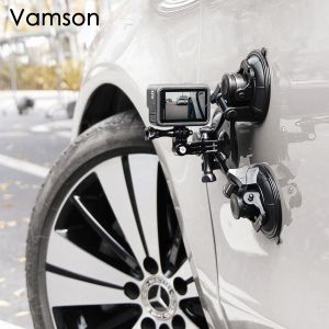 Camera Vamson voor Insta360 X3 One X2 Accessoires Triangle Suction Cup Tripod Mount voor Go Pro Hero 11 10 9 DJI Action voor smartphone