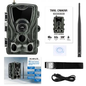 Cameras 1080p 4k HD Scream Hunting Trail Trail Tracking Infrared Night Vision Wild Life Life Caméras pour les pièges à photo vidéo