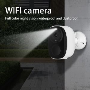 CAMERA 1080P Full HD Vision Téléphone mobile Mobile WiFi WiFi Remote Imperping Home Camera Outdoor Courtyard Network Monitoring Camera