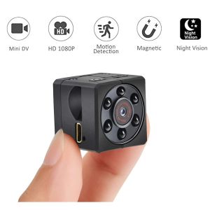 Cámaras 1080p HD Acción Cámara Mini Cámara Secreta Visión nocturna Mini Camcorders Sport DV Camina de video DVR pequeña Cam Camera de vigilancia