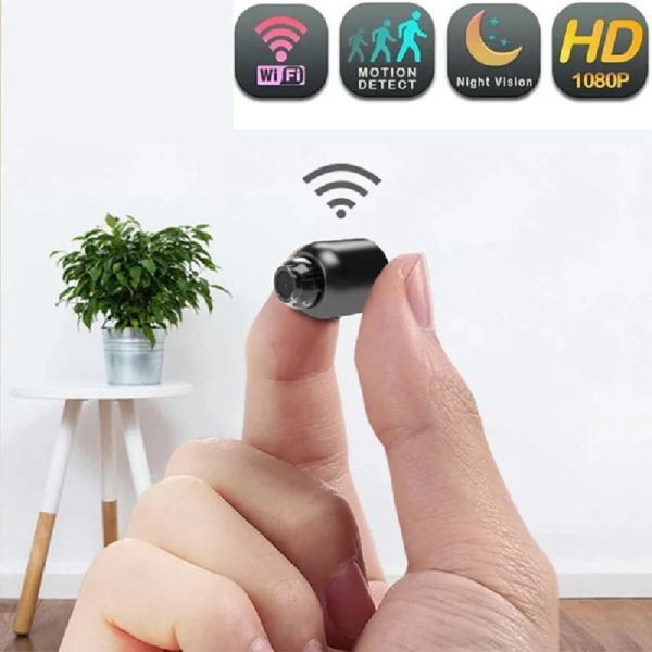 Cámaras 1080p HD Mini Cámara inalámbrica Wifi Baby Baby Security Security Vigilancia nocturna Visión Visor Video Recorder de video