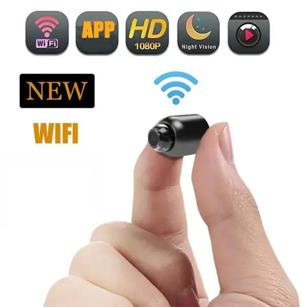 Cámaras 1080p HD Wifi Mini Camera Home Baby Monitor de bebé Interior Seguridad Visión Noche Visión IP Cam Audio SD Slot Video Video