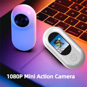 Caméras 1080p mini caméra d'action petite caméra de poche portable avec écran sport dv bicycle dash came pour la voiture enregistreur vidéo numérique