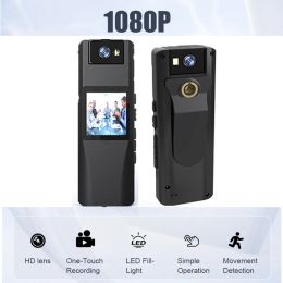 Cameras 1080p Small Clip Sports Bicycle Bicyle Camera Digital LCD Écran magnétique Micro CamronDier vidéo DVR Recorder Body Camera