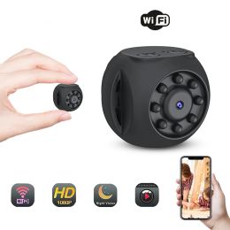 Caméras 1080p Caméra de surveillance wk10 dome ip caméra mini caméra wifi hd micro-voix caméscope infrarouge
