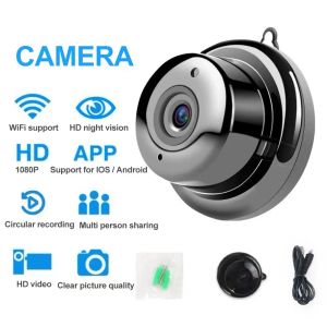 Cameras 1080p WiFi Mini Camera Vision nocturne sans fil Two Way Home Security Sécurité Camera Baby Monitor Camera à distance