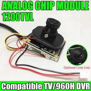 Camera's 1200TVL CMOS HD MINI CCTV CAMERA BOard Chip Module Set Comple voltooide Monitor Ircut+2.8m Lens+Kabelproductontwikkeling Service