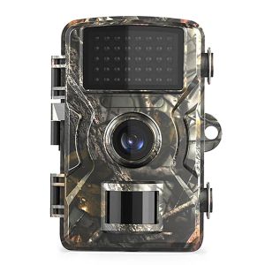 Caméras 16MP 1080p Trail de chasse à la faune et caméra de jeu Caméra de sécurité Activé Caméra de sécurité IP66 Vision nocturne infrarouge extérieure imperméable IP66