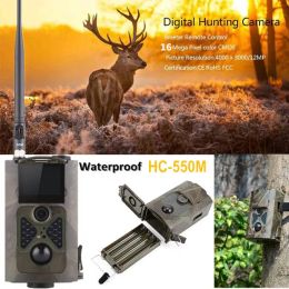 Camera's 16MP Trail Camera Cellulaire Wild Hunting Camera's MMS 2G SMS P HC550M Nacht Vision Fototrap Draadloze natuurbewaking