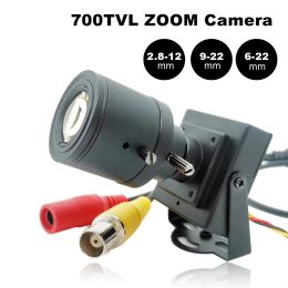 Cameras 2.812mm / 922 mm / 622 mm zoom varifocal mini caméra de sécurité manuel de la lentille réglable + rca le dépôt de voiture est venu