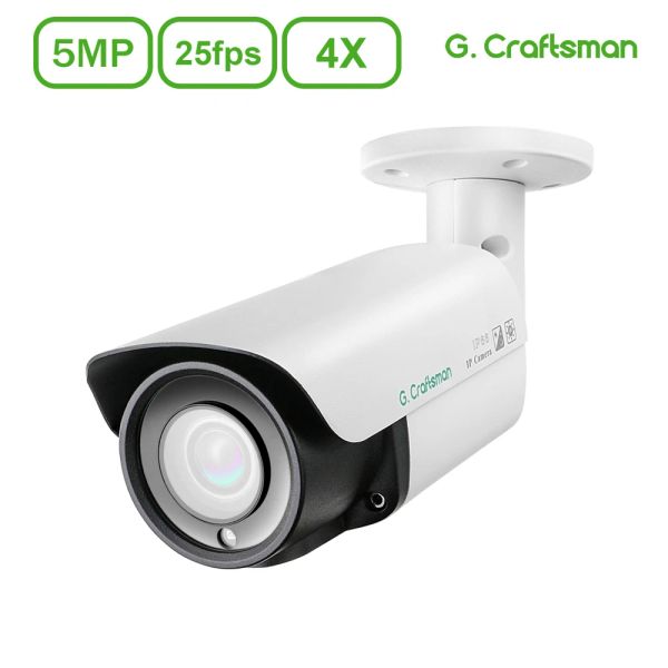 Cámaras 25 fps 5mp 4x Zoom IP Camera IP Poe Sony Sensor 2.812 mm CCTV Audio al aire libre Video Vigilancia B3M5S HikVision Protocolo