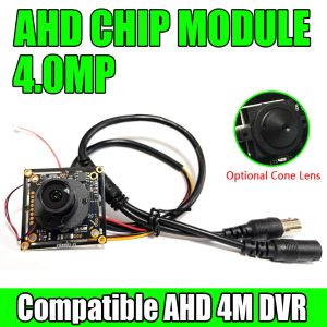 Camera's 2K AHD 4MP MINI CCTV CAMERA 4in1 Chip Module Coaxiale digitale HD 4.0MP Volledige bewakingscircuit Lens Ircut Cable Fullset