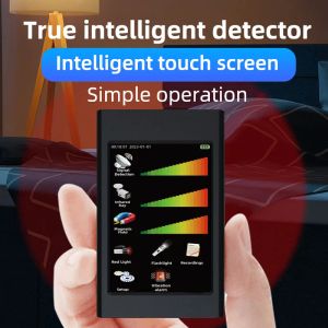 Camera's 3.2 inch Touch Hidden Camera Radar Detector, voertuig GPS Tracker WiFi Net GSM SIM Telefoonsignaal Mini Spy Bug AI Intelligent Finder