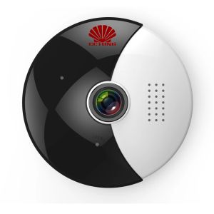 Caméras 360 Moon VR Panoramic WiFi IP Camera avec infrarouge nocturne 1,3 MP Fish Eye et double stream en direct vidéo Video surveillé par application gratuite