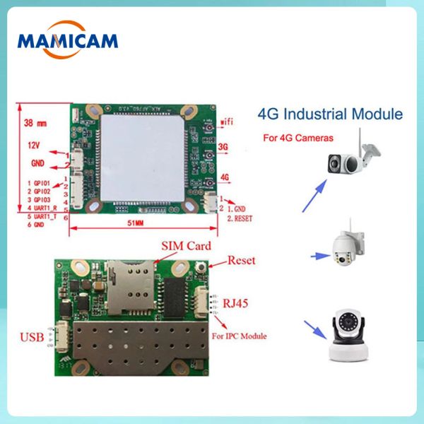 Caméras 3G 4G Module pour la caméra IP sans fil WiFi CCTV MODULE MODULE GROUPE POUR LA CAMÉRIE EXTRACHE