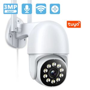 Cameras 3MP 5MP HD Tuya Smart IP Camera 4x Digital Zoom Human Autotracking 1080p Home Security Video Surveillance Outdoor WiFi Camerie