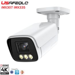 Camera's 3MP 5MP IP Bullet Camera IMX307 IMX335 H.265 5MP 2592*1944 Lage verlichting Kleur Xmeye Onv -bewegingsdetectie