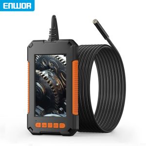 Camera's 4.3inch IPS Industrial Endoscope Camera 200W Pixel Waterdichte camera Inspectie auto rioolleidingen 1080p borescope camera