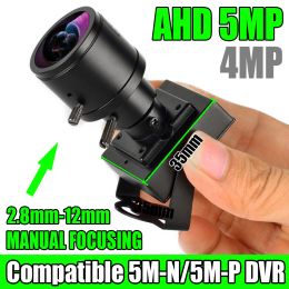 Cameras 4in1 5MP Focus 2,8 mm12 mm Focus Metal Security CCTV MINI CAMER