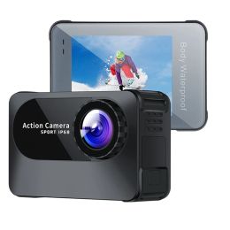 Cámaras 4K 1080 HD Wifi Action Camera de 2.0 pulgadas 10m 150d Cuerpo de videos de videos de cascos impermeables submarinos