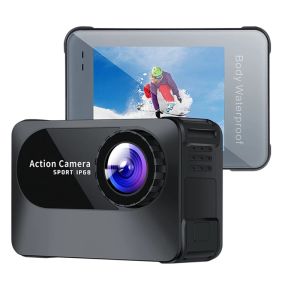 Camera's 4K 1080 HD WiFi Action Camera 2.0 inch scherm 10m 150D onderwater body waterdichte camera helm video opname camera