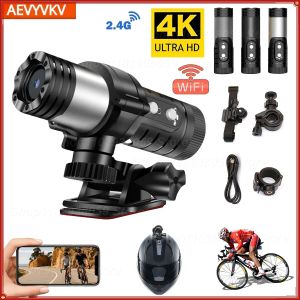 Camera's 4K Full HD Wifi Portable Camera Waterdicht en Anti Shake Sports Cameras Bicycle Motorfietshelm Cam zaklampcamcorder