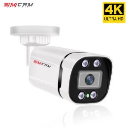 Camera's 4K POE Video Surveillance Camera IP OnVif Audio 48V POE/DC 12V 4MP/5MP/8MP Night Vision Bullet Waterdichte beveiliging Camera voor NVR