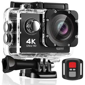Camera's 4K Ultra HD Mini Action Camera 2.0inch Screen WiFi afstandsbediening onder water Waterdichte helmvideo -opname Camera's Sport Cam