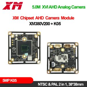 Cameras 5MP Capteur K05 ISP XM380 AHD Module de caméra Support XVI AHD CVBS Vision Night Vision Analog Cam Pal NTSC 2592 * 1944 Protection de sécurité