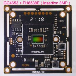 Cameras AHD 5.0MP / 4.0MP (insertion à 8MP) 1/3 "Galaxycore GC4653 CMOS + FH8538 Module de carte PCB de la caméra CCTV (câble en option)