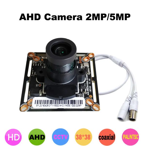 Cámaras AHD Camera 5.0MP HD Security Camera 1080p Sistema de cámara de vigilancia de cámara analógica CCTV XVI Coaxial