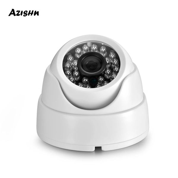 Caméras Azishn AHD Sécurité Camerie 5MP 1080P 720P Filtre de coupe IR intérieur 24leds Vision nocturne CCTV H.265 + Surveillance vidéo