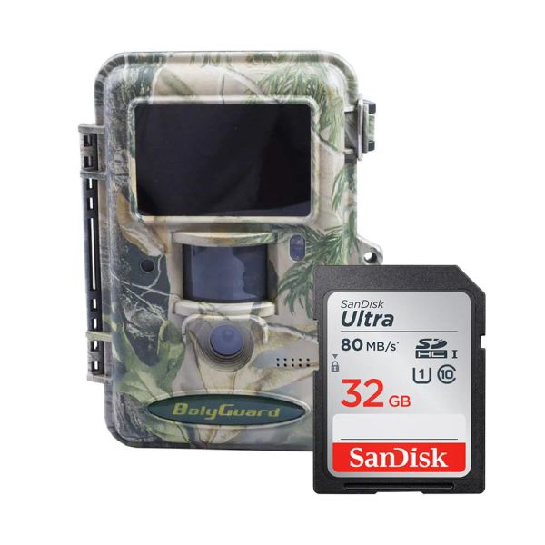 Cameras Bolyguard 32G SG2060K Caméra de chasse 940 nm Black Infrared Trail Camera Scouting 36MP 100ft Range Wild Camera Thermal Imageur