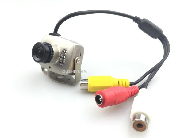 Cameras CCTV HD 1000TVL LENS 2,8 mm vidéo audio micro couleur mini-caméra pour caméra de voiture