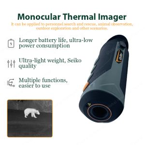 Caméras CM20 Imageur thermique pour la chasse infrarouge monoculaire monoculaire à l'objectif d'imagerie thermique à l'objectif 7/10 / 15 mm