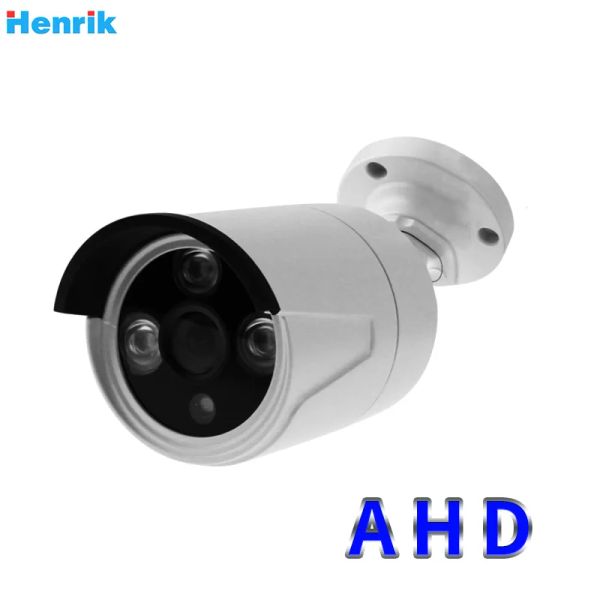 Cameras CMOS 2MP AHD CAMERIE HD 720P 1080P EMPRÉPER IP66 CAME BULLET 3PCS Array LEDS IR CCTV Sécurité Caméra