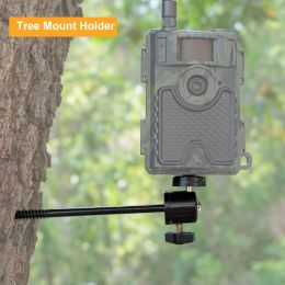 Caméras CS04 Hunting Trail Prime Camera Tree Mount Mount de montage avec une vis de 1/4 pouces à vis rapide Camera Handle Tree avec un support de montage à vis