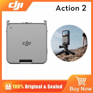 Camera's DJI Action 2 Power Module Actie Camera Accessories Max 180 minuten Werktijd met een microSD -kaartsleuf en externe microfoon